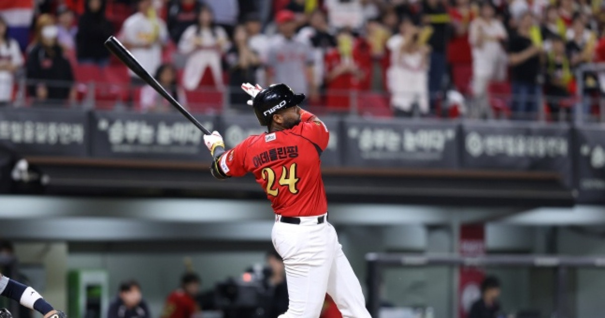 '와' 쳤다 하면 홈런-홈런-홈런-홈런! KBO 최초 역사였다! 7300만원 KIA 단기 알바, 15억원 ML 외인 쫓아내나