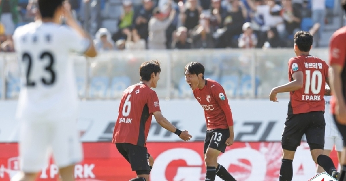 거침없는 부산, 천안 1-0 잡고 수원 삼성에 5점 앞선 선두 사수[K리그2 종합]