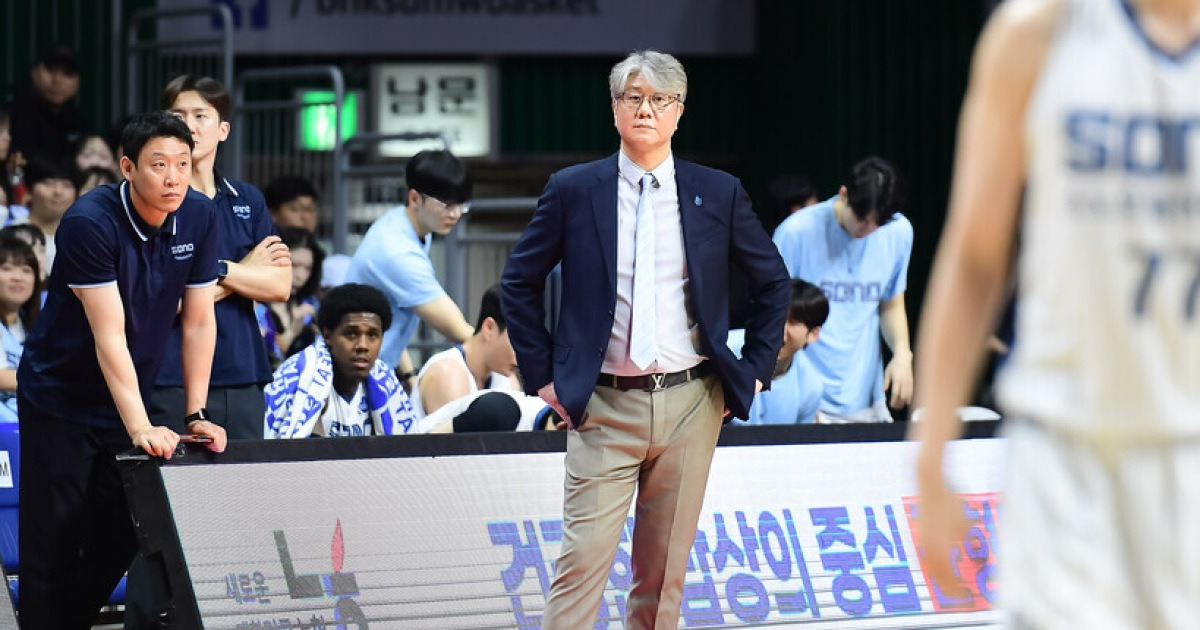 소노 챔프전 창단 첫 승 이끈 손창환 감독 “노력과 열정이 재능을 이긴다”