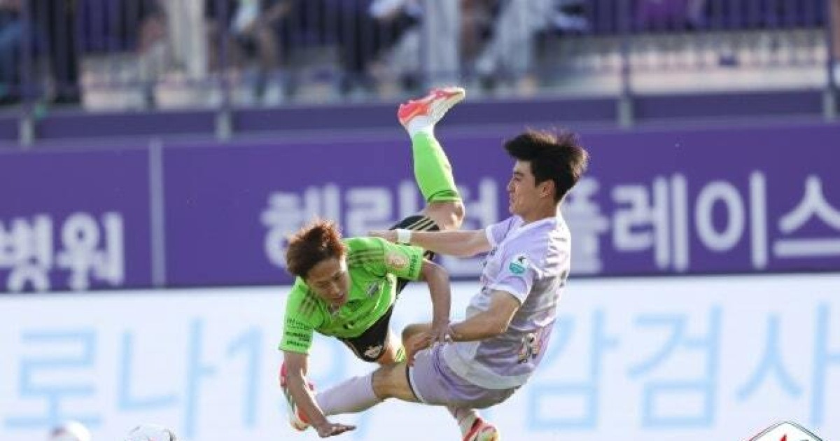 전북, 4연승 불발… 안양 원정 무승부