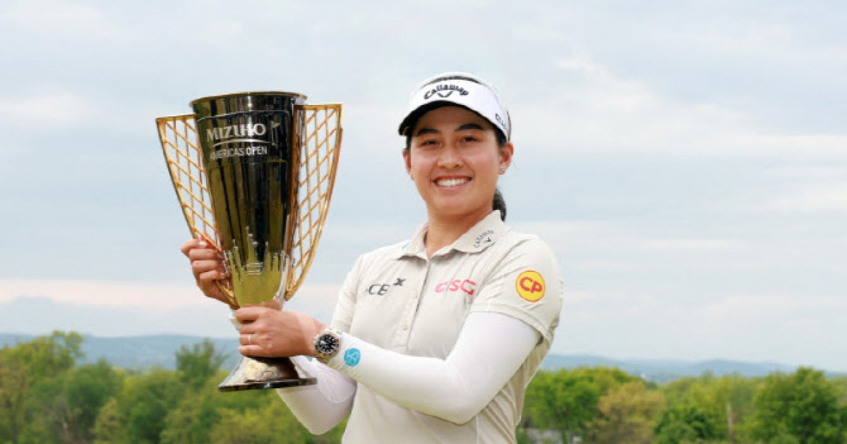 세계 2위 내려앉은 티띠꾼, 미즈호 오픈 2연패 달성…최혜진 공동 3위