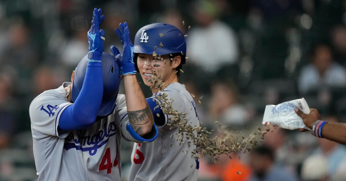 "성적만 보면 명확" MLB닷컴, 김혜성 생존 무게 → 다저스 또 '황당 강등' 저지를까