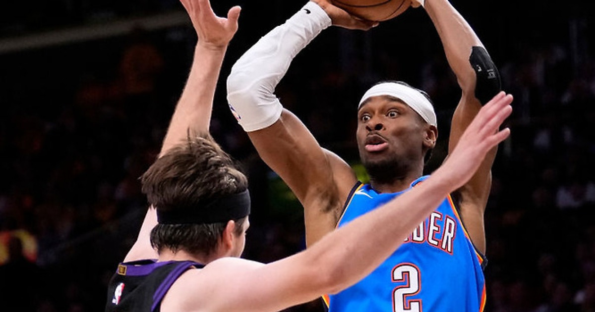 NBA '디펜딩 챔피언' 오클라호마, 레이커스에 4연승…서부 결승 진출