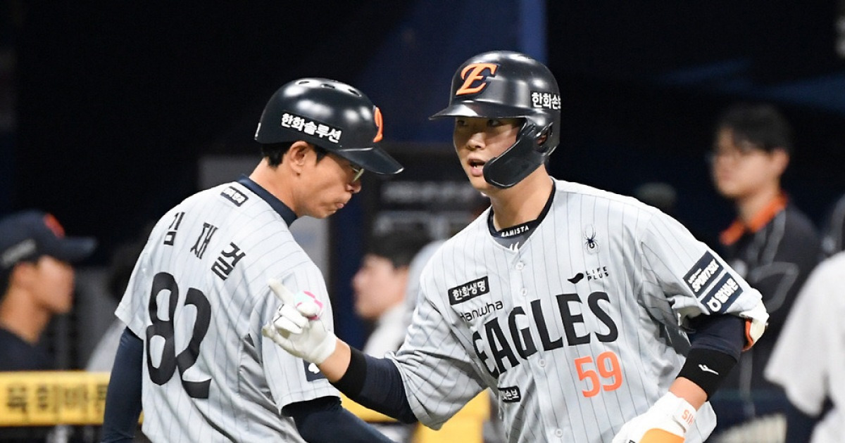 정우주 선발 가능성 제대로 보여줬다! 타선 폭발까지…한화, 키움 3연전 위닝시리즈 [고척 리뷰]