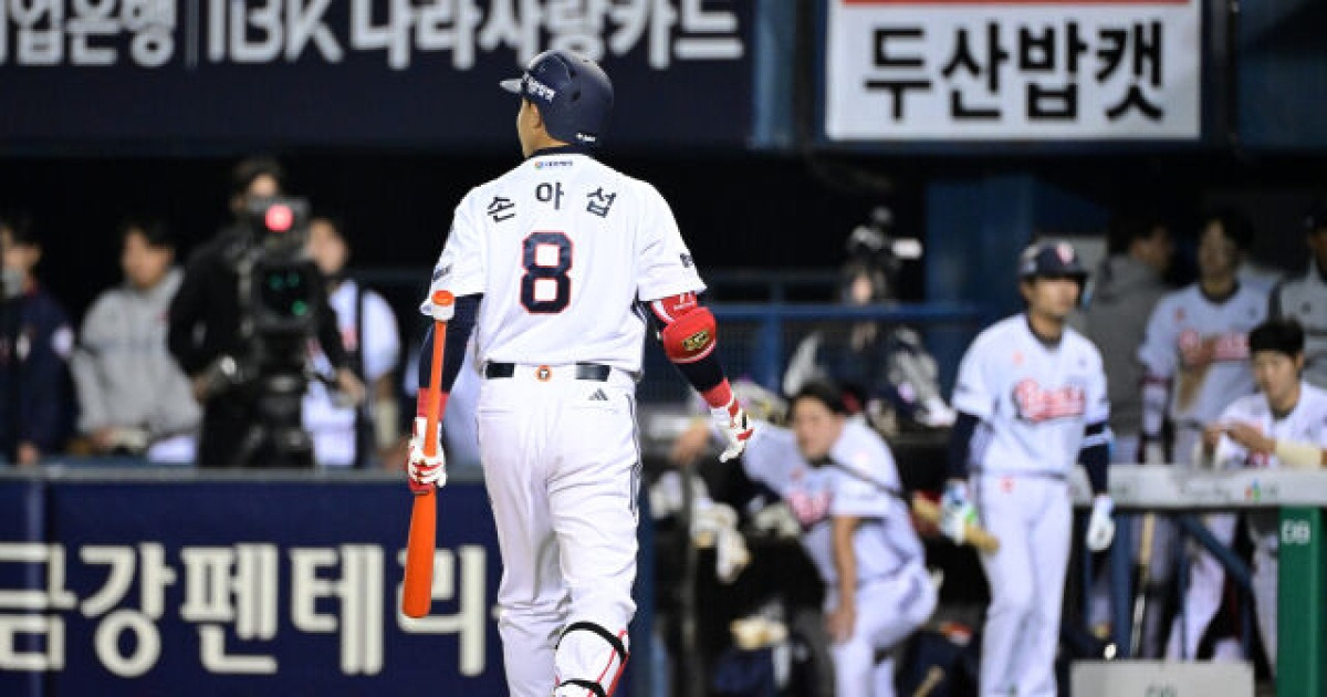 '안타-2안타-2안타' 韓 안타 2위 손아섭, 이제는 스리런홈런+4타점 폭격…최형우한테 밀렸는데, 언제 두산 1군 올까
