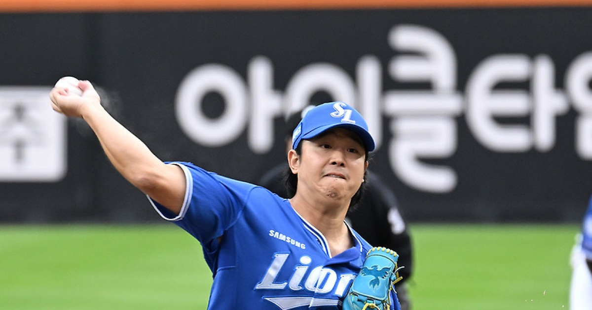 ‘오스틴과 13구 승부’ 이겨낸 양창섭, LG전 5이닝 1자책 2실점 호투..2승 보인다