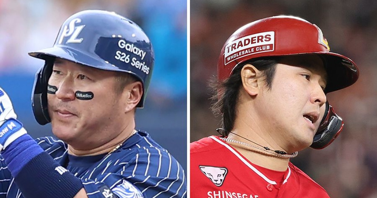 ‘타자 정년’ 늘리는 두 베테랑, 최형우와 최정