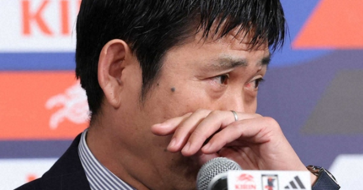 ‘최종 명단 읊고 한숨 쉬며 눈물’ 日 모리야스 감독의 진심 “월드컵 꿈 좌절된 제자들 생각하면…”