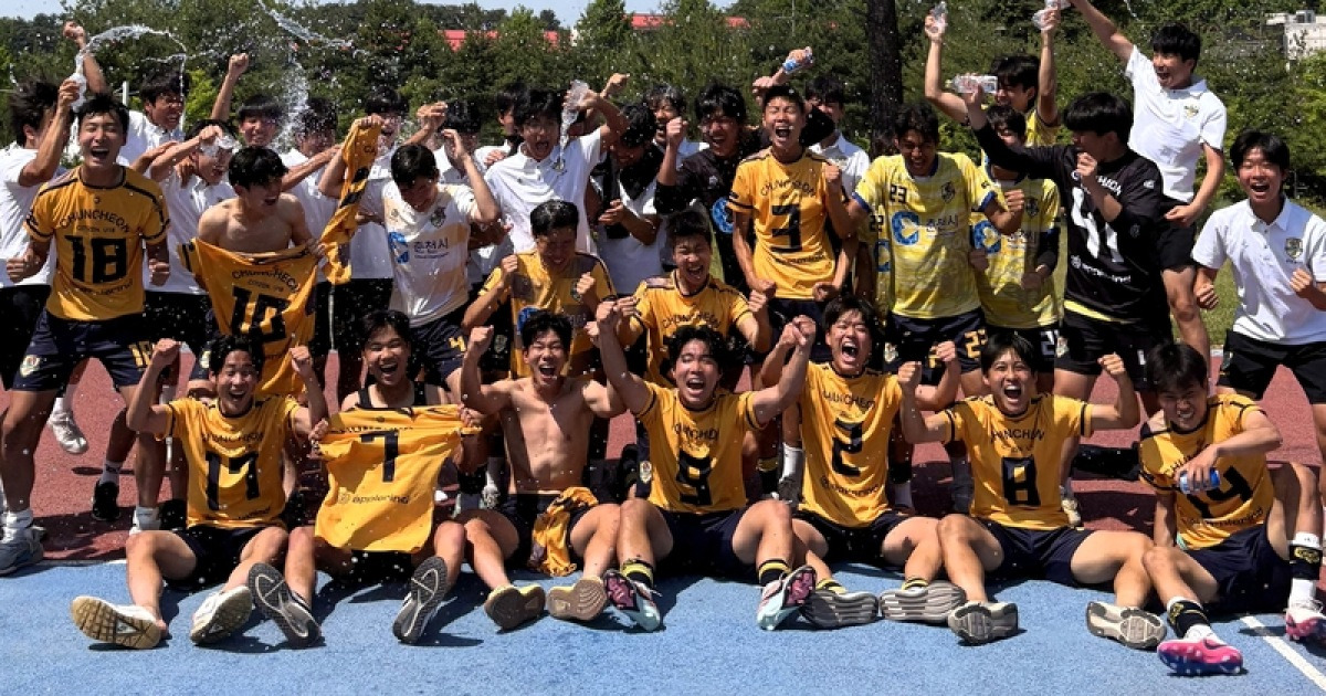 춘천시민축구단U18·갑천고 금강대기 20강서 대이변 연출