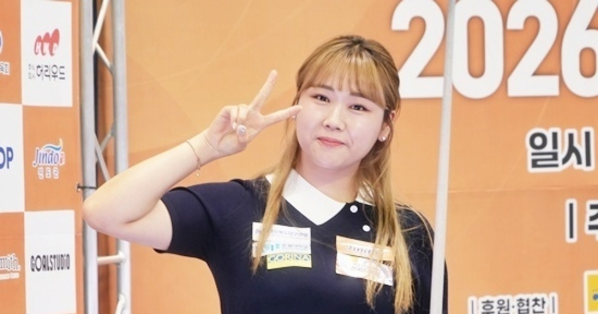 ‘여자 3쿠션 박세정 천하’ 진도아리랑배도 석권…6개 대회 연속 정상