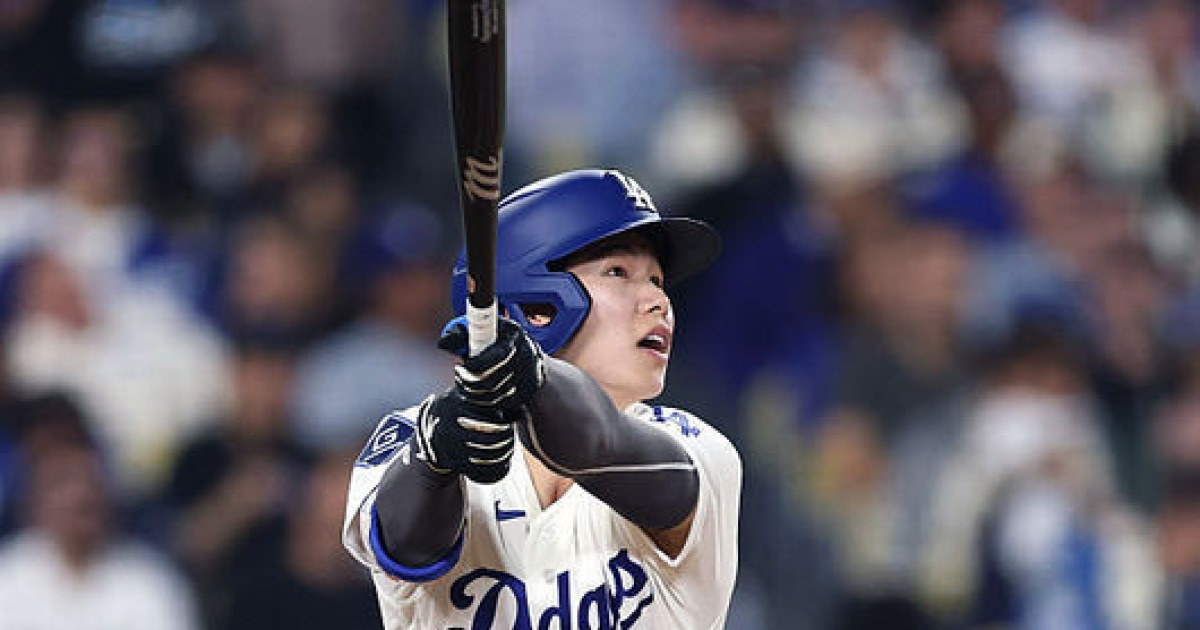 "김혜성 MLB 안 통할 스윙이었는데…오타니처럼 친다" 이런 극찬이라니, 한국서 도망친 외인도 거들었다