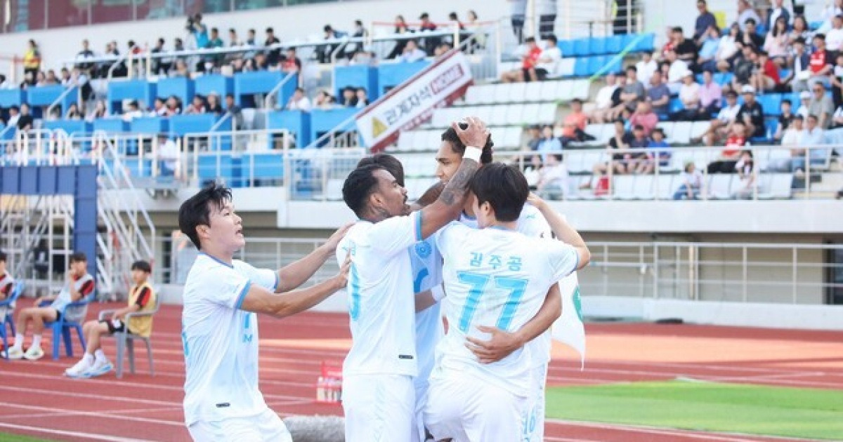 [BE.현장] 후반 35분부터 골 폭풍… 대구, 김해 원정 4-1 대승… 최성용 체제 3G 무패 질주