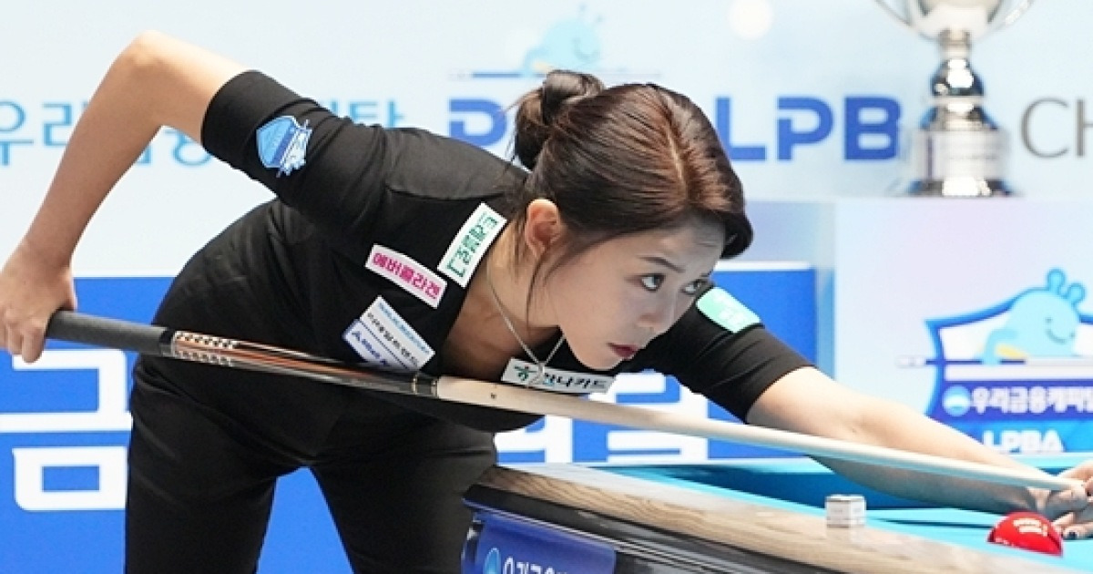 ‘디펜딩 챔프’ 김가영 2연패 시동…뱅크샷 7방 앞세워 LPBA 개막전 128강 가볍게 통과