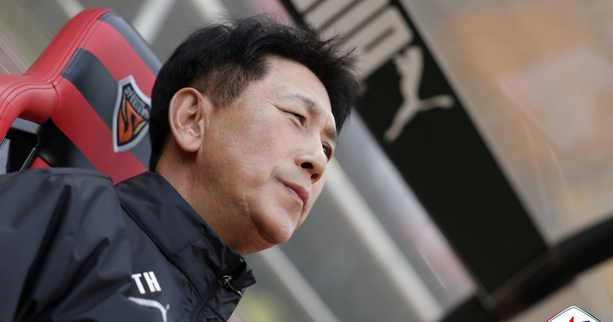시즌 초 부진→어느새 4위 도약+상위권 바라본다…박태하 감독의 미소 "포항의 기운인 것 같다" [현장인터뷰]