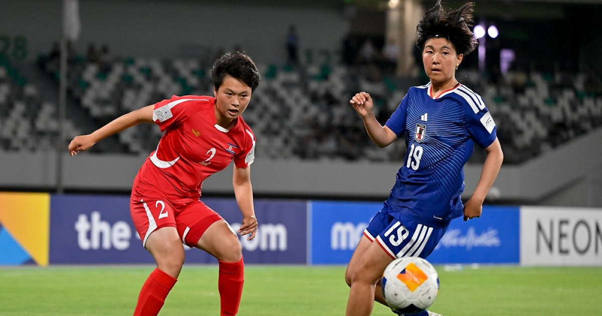 '골골골골골' 북한 5-1 일본, 그야말로 압살…유정향 4골 1도움→U-17 여자아시안컵 2연패 달성
