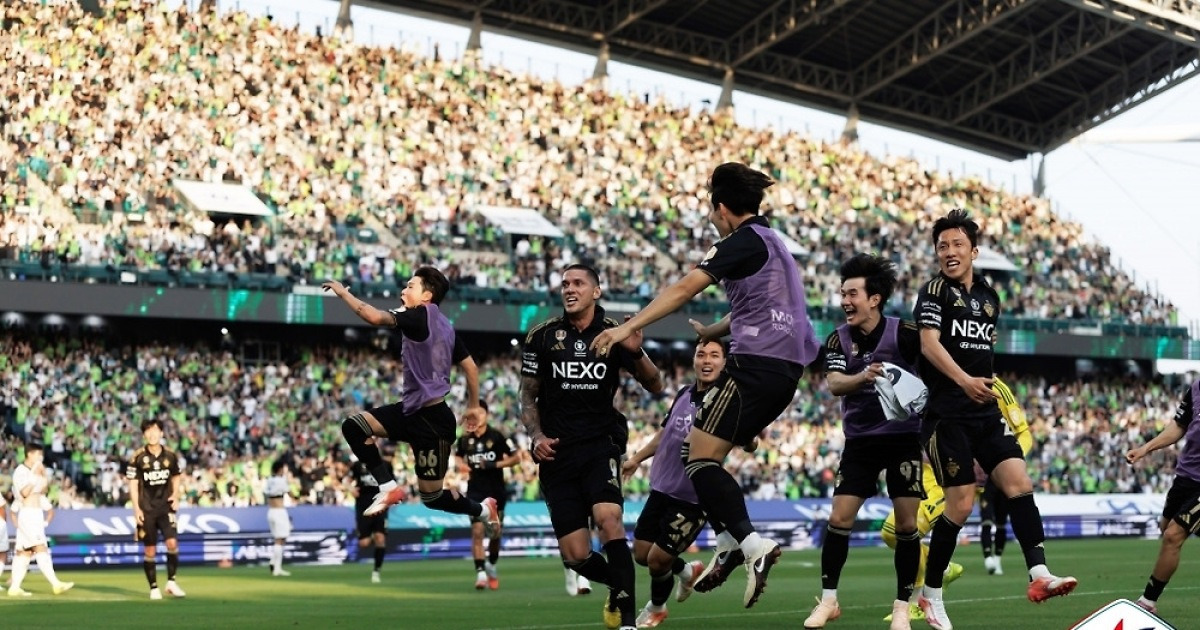 '티아고 추가시간 골' 전북, 김천에 1-0 승리…6경기 무패