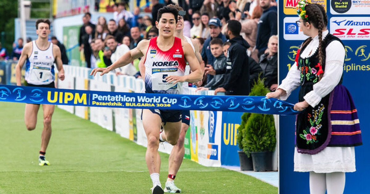 근대5종 서창완, 2년 만에 월드컵 개인전 금메달