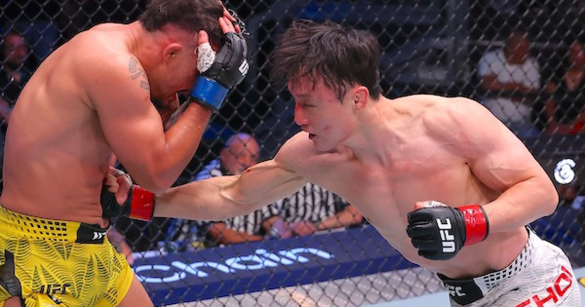 UFC 3연승 최두호 “나를 믿었다…핏불과 붙고싶다”[일문일답]