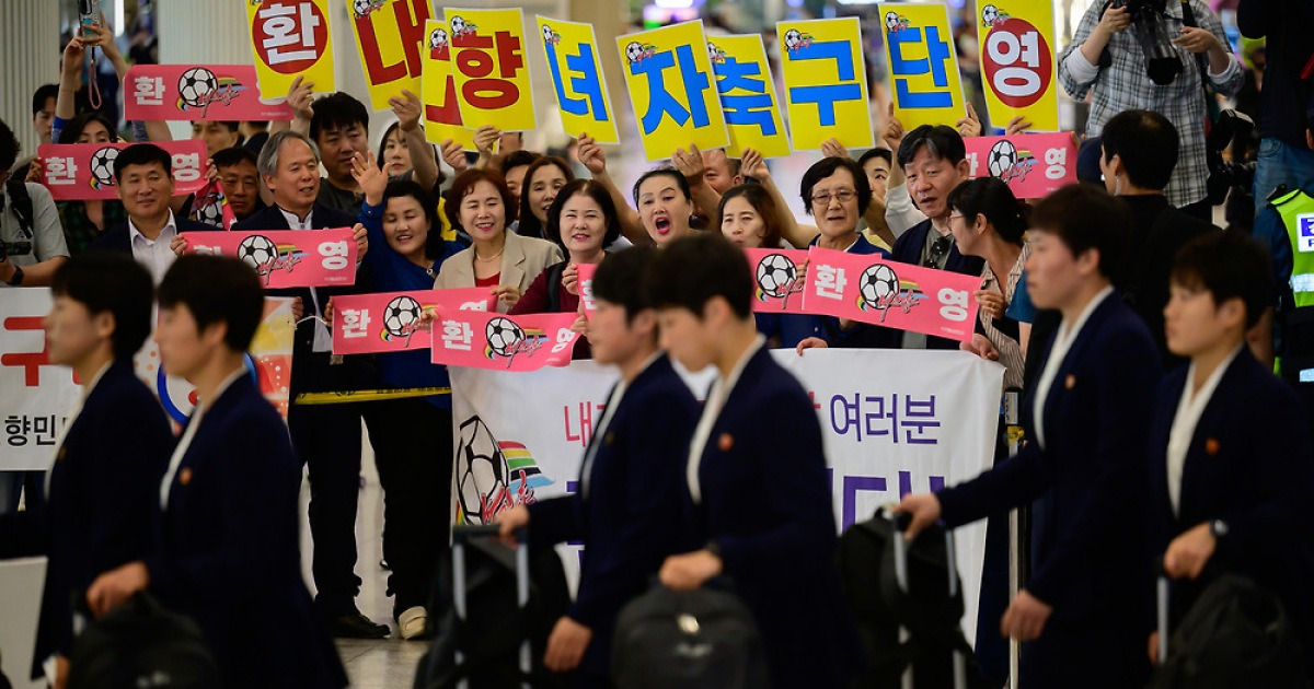 '무표정·무반응' 일관 내고향, 수원FC 위민과 악수할까
