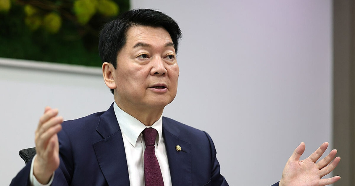 “정치 신인엔 기회의 사다리”…안철수, AI 선거 홍보 규제 완화 촉구