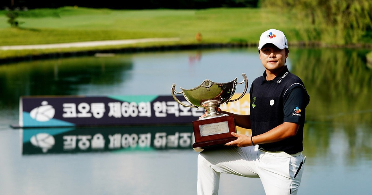 ‘우정힐스 강자’ 김민규, 세 번째 내셔널 타이틀 꿰찰까…코오롱 한국오픈 21일 개막