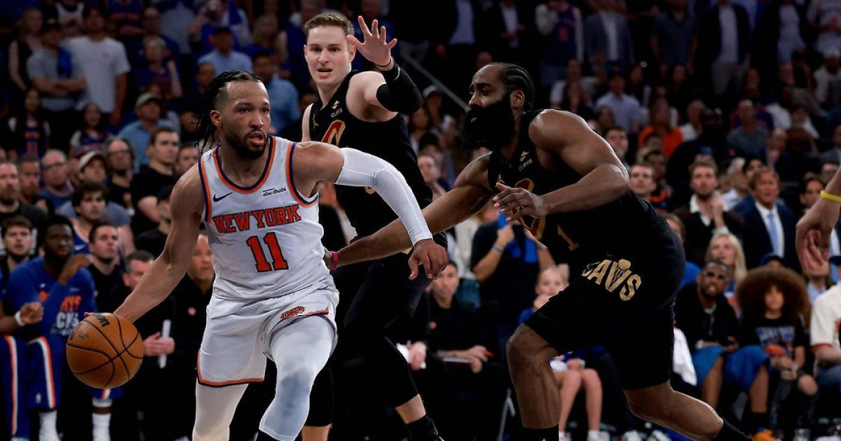 NBA 뉴욕, 클리블랜드에 22점 차 뒤집기 승…동부 결승 '기선제압'
