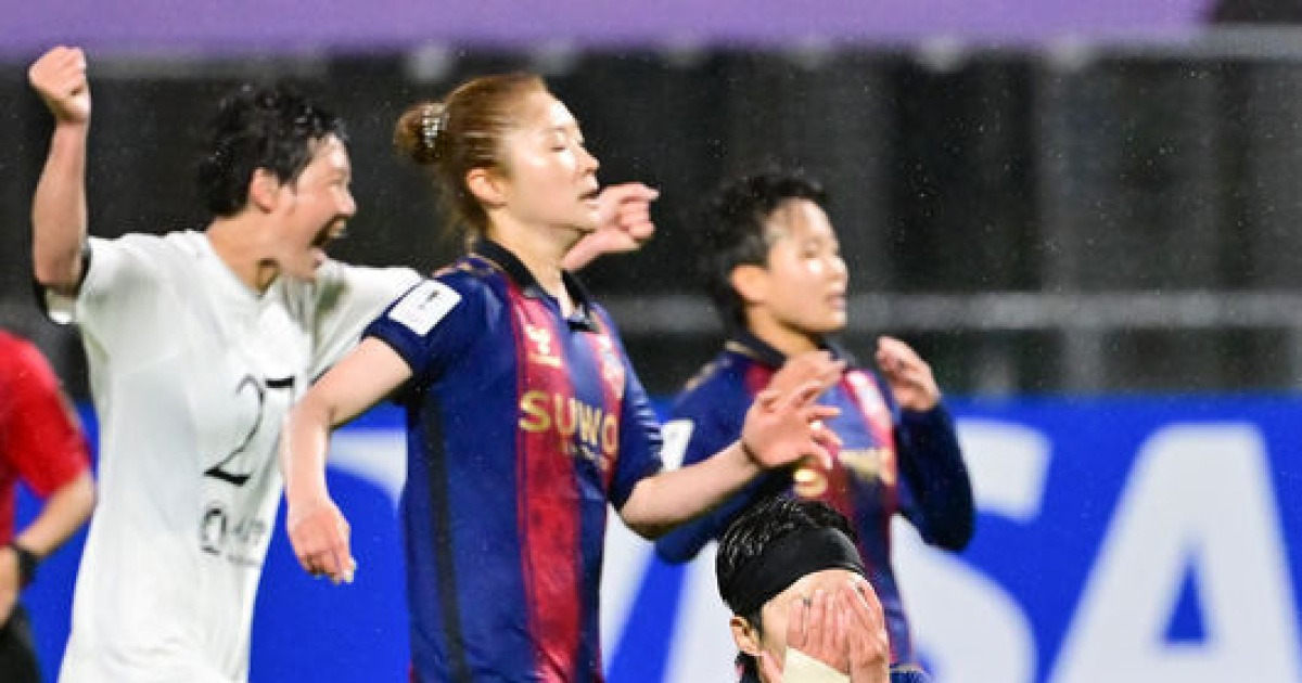 '지소연 PK 실축에 환호 터졌다' 수원FC 위민, 적지 같은 홈 경기서 내고향축구단에 1-2 패