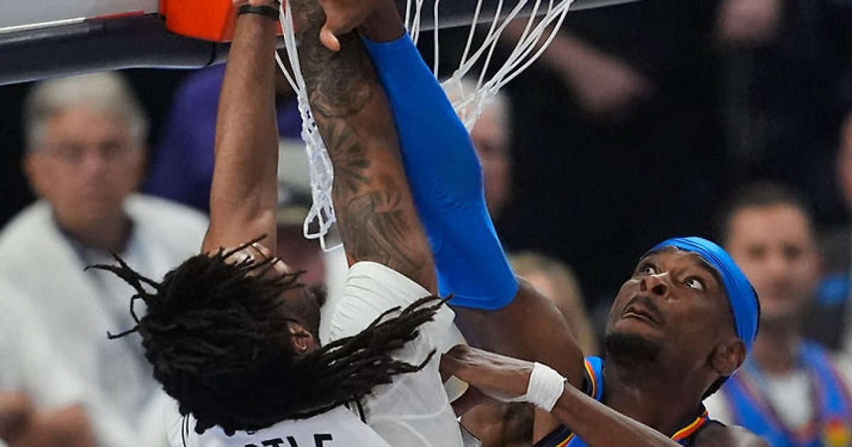 NBA OKC, 샌안토니오 꺾고 서부 결승 1승 1패…SGA 30점 맹활약