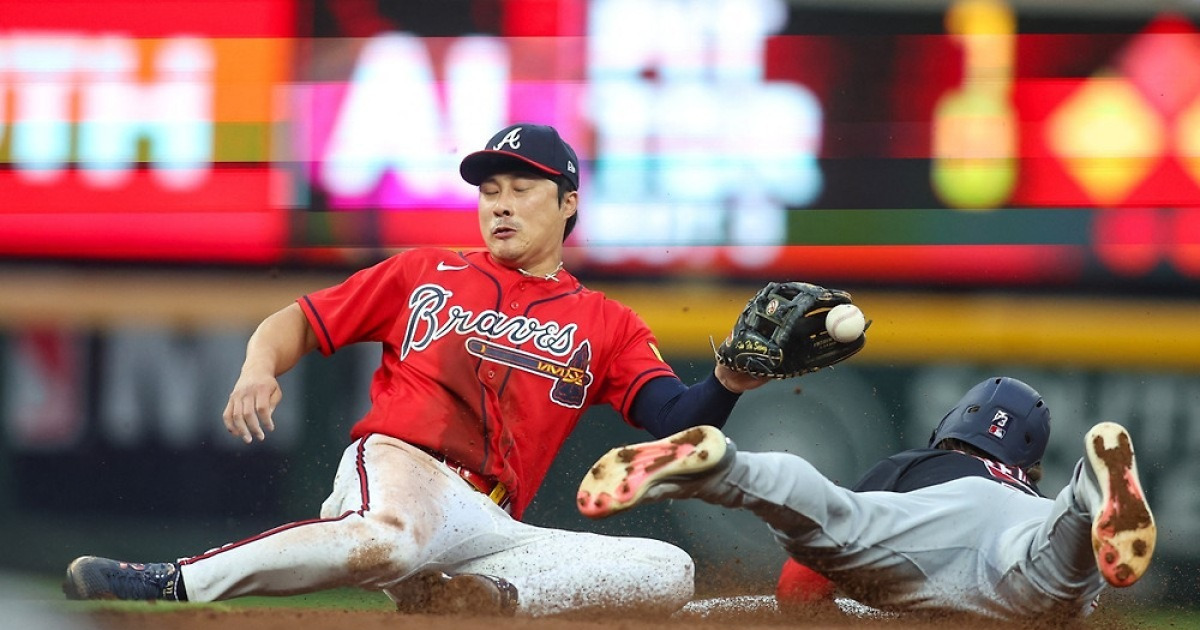 “허 찌른 스퀴즈 번트”…김하성, 시즌 2번째 타점에 애틀랜타 4연승