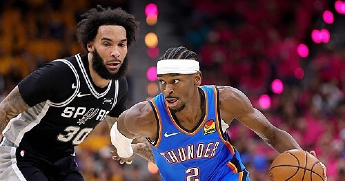 '이걸 이겨?' 0-15 시작도 극복한 OKC, 3차전 잡고 시리즈 전적 2승 1패로 앞서
