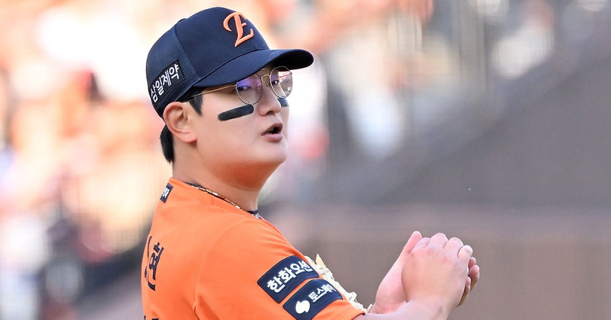 김서현, 퓨처스 등판 '1이닝 2실점'…'볼넷-사구-안타-안타-볼넷' 아직 시간이 필요한 걸까