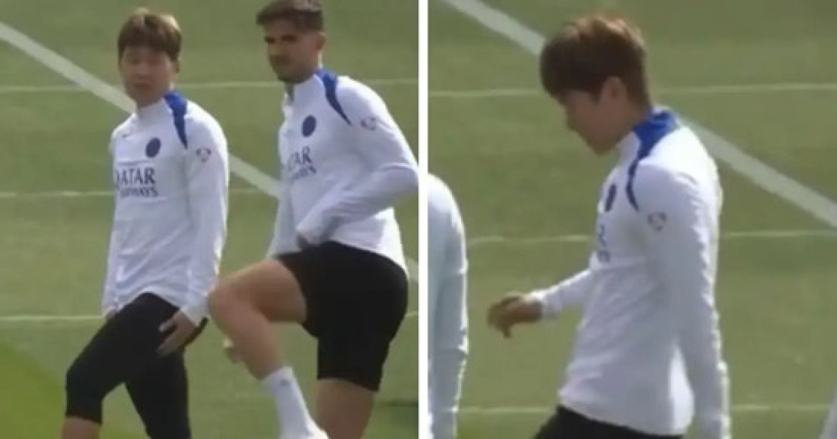 이강인 머리 염색에 "손흥민 같다", "김정은 독재자 같은 느낌"…PSG 팬들 곧장 받응→UCL 결승 앞두고 샛노랗게 물들였다
