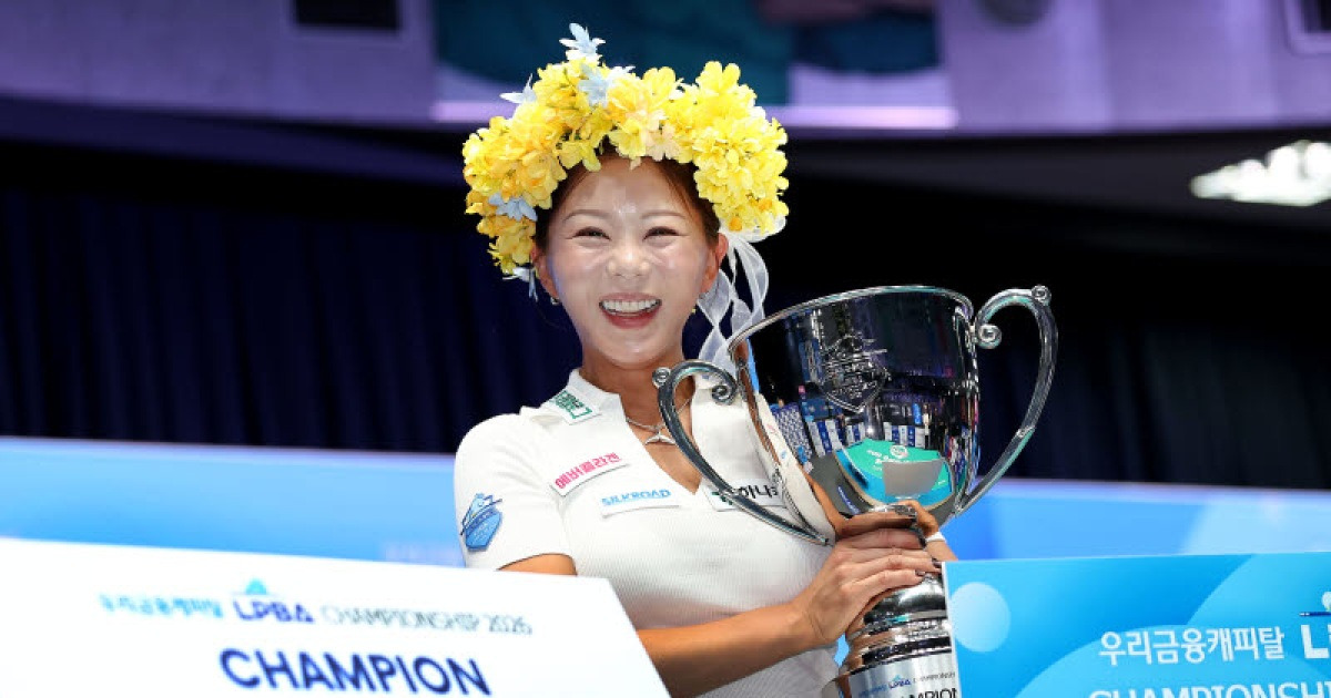 '통산 19승' 김가영 "당구대 위는 전쟁터…무기 고장나도 싸워야”