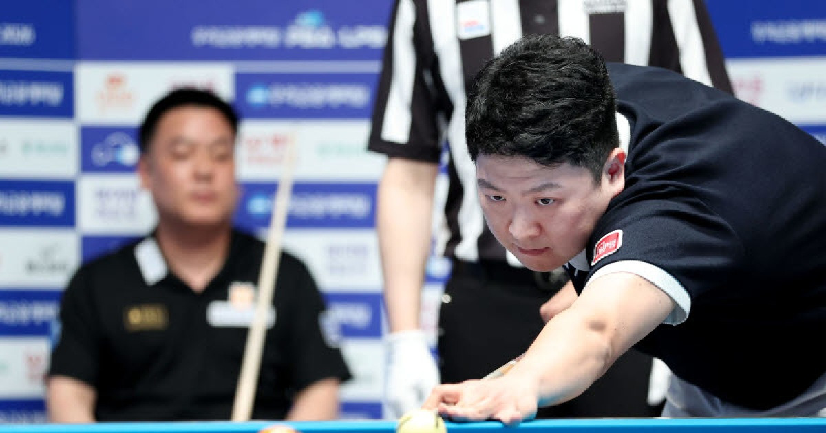 조건휘, 조재호 풀세트 접전 끝 제압...PBA 통산 3회 우승 달성