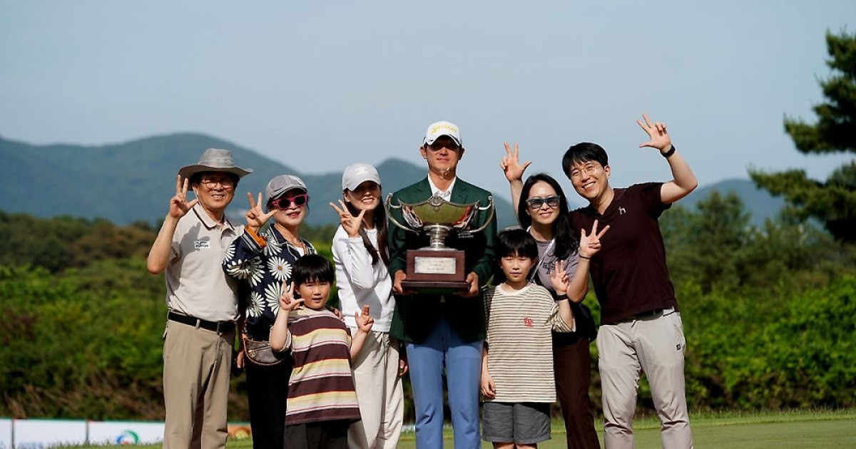“아내가 부른 10만원 대리기사, 7억짜리 ‘한국오픈 신화’ 됐다”…양지호, 한국오픈 사상 최초 ‘예선 통과자 우승’ 대기록