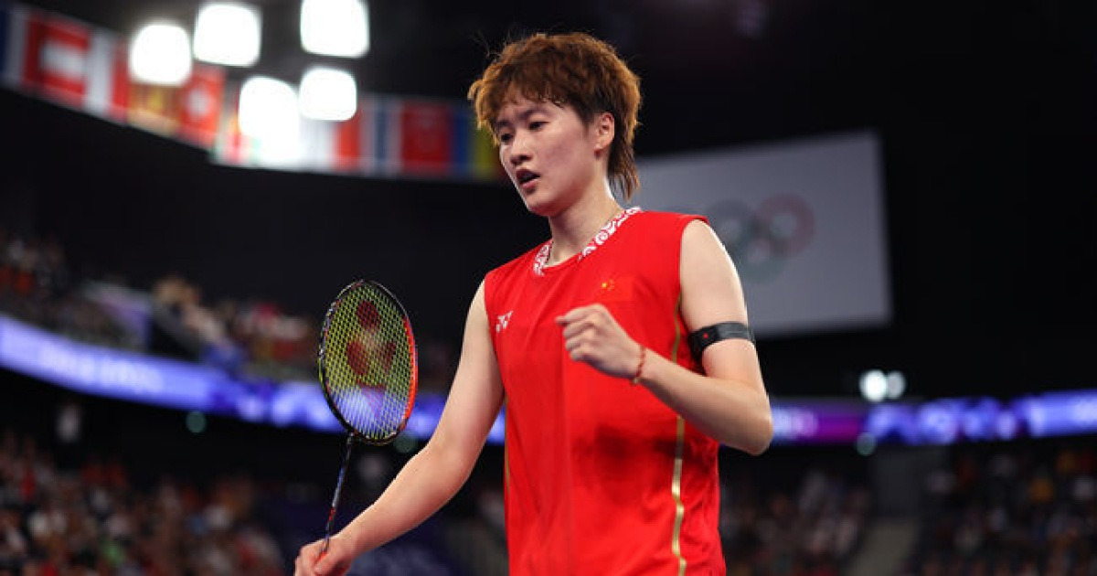 안세영 없던 코트에서 와르르... '2인자' 천위페이의 말레이시아 결승 패배
