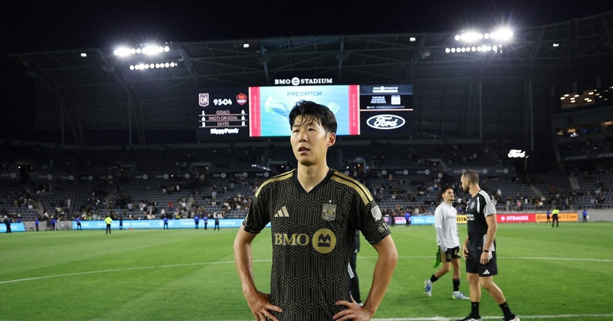 LAFC 손흥민, 월드컵 전 마지막 경기서 슈팅 7개에도 득점 실패