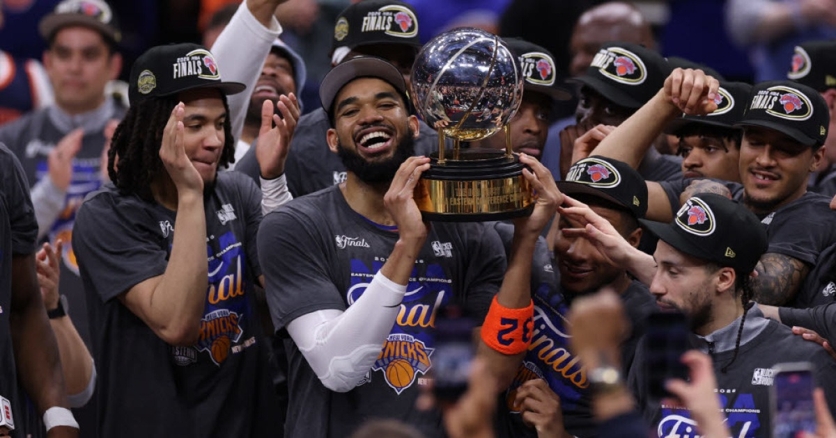 '27년의 기다림' 뉴욕 닉스, 클리블랜드 4연승 제압...NBA 파이널 진출