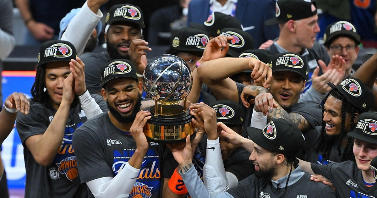 NBA 뉴욕, 27년 만에 파이널 진출…PO 동부 MVP 브런슨