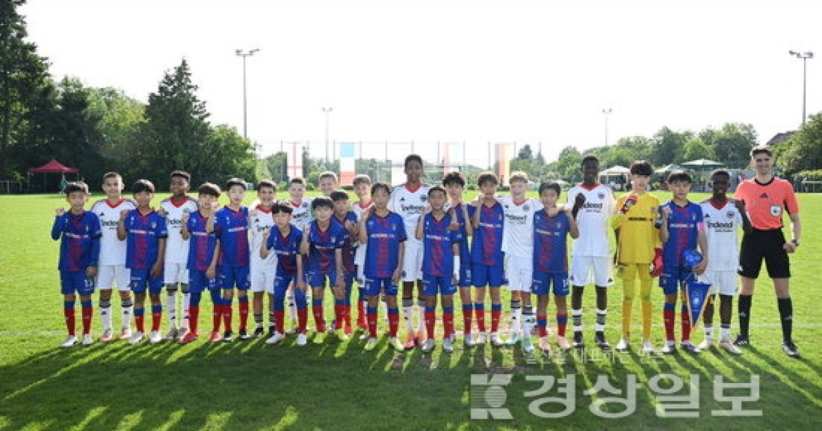 옥동초FC, 독일 국제 유소년 축구대회 선전