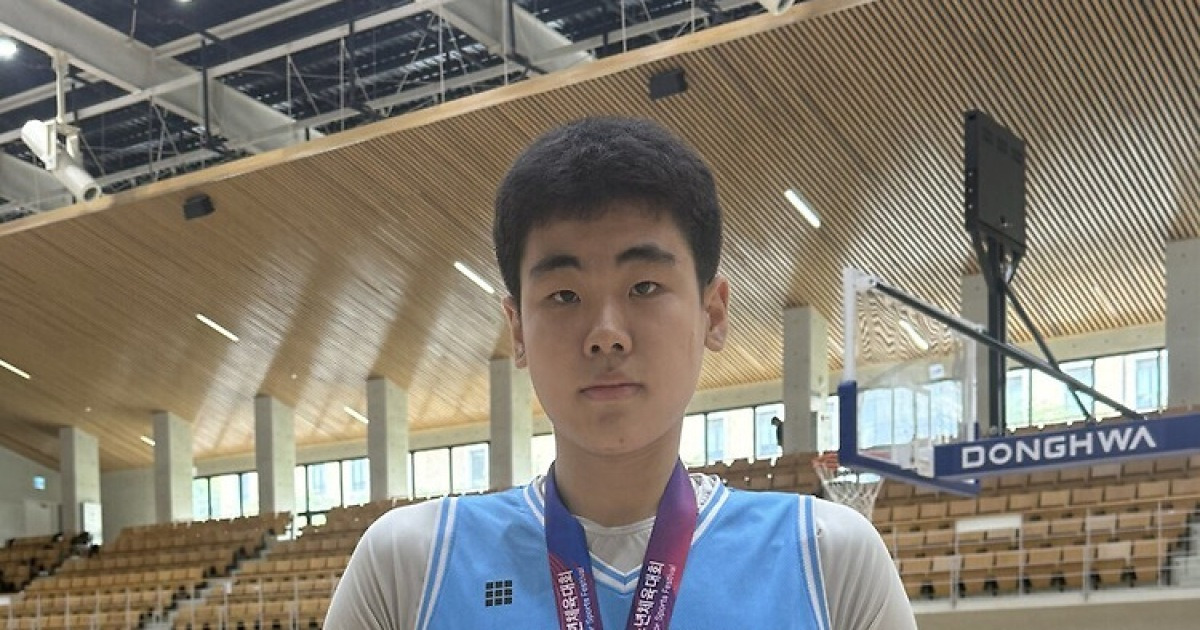 [55소년체전] “NBA는 요키치, 한국은 서장훈” 슈팅 빅맨을 꿈꾸는 남중부 최고 센터 이솔민