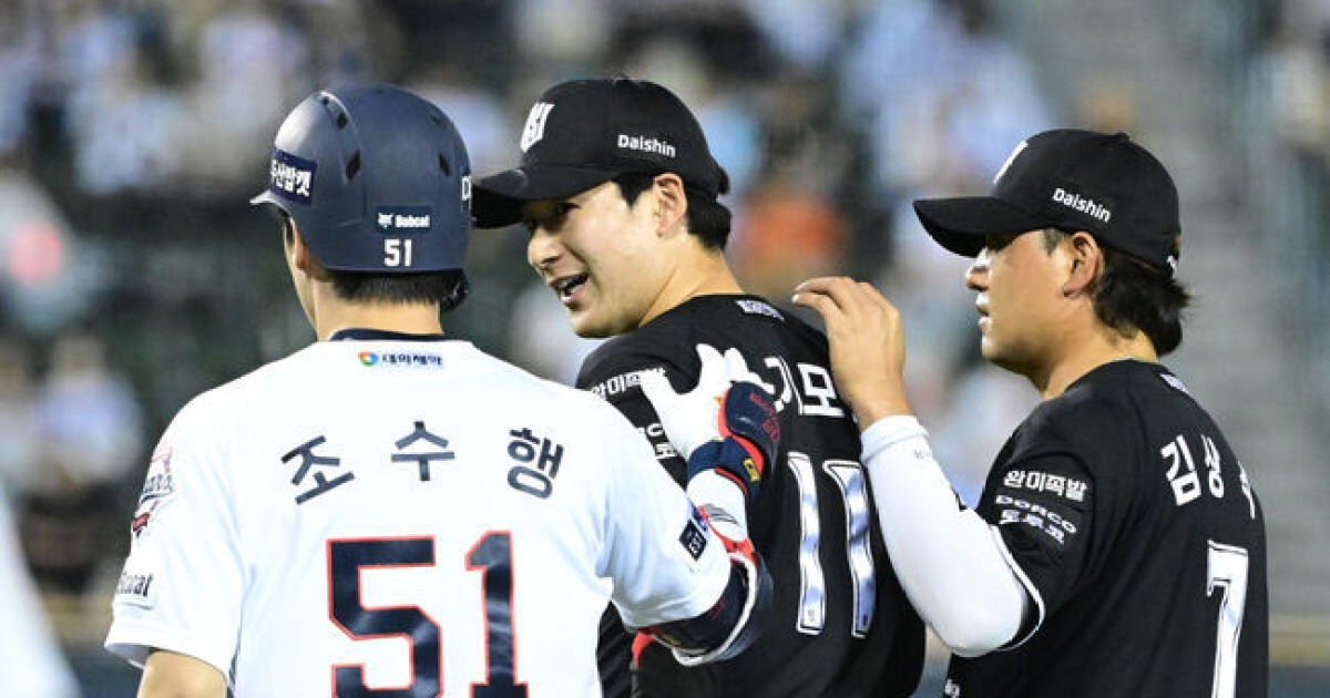 ‘아뿔싸’ 1위 경쟁 중 부상 악재라니…亞쿼터 투수, 강습타구에 팔 맞고 교체 “상태 지켜보고 검진 결정” [오!쎈 잠실]