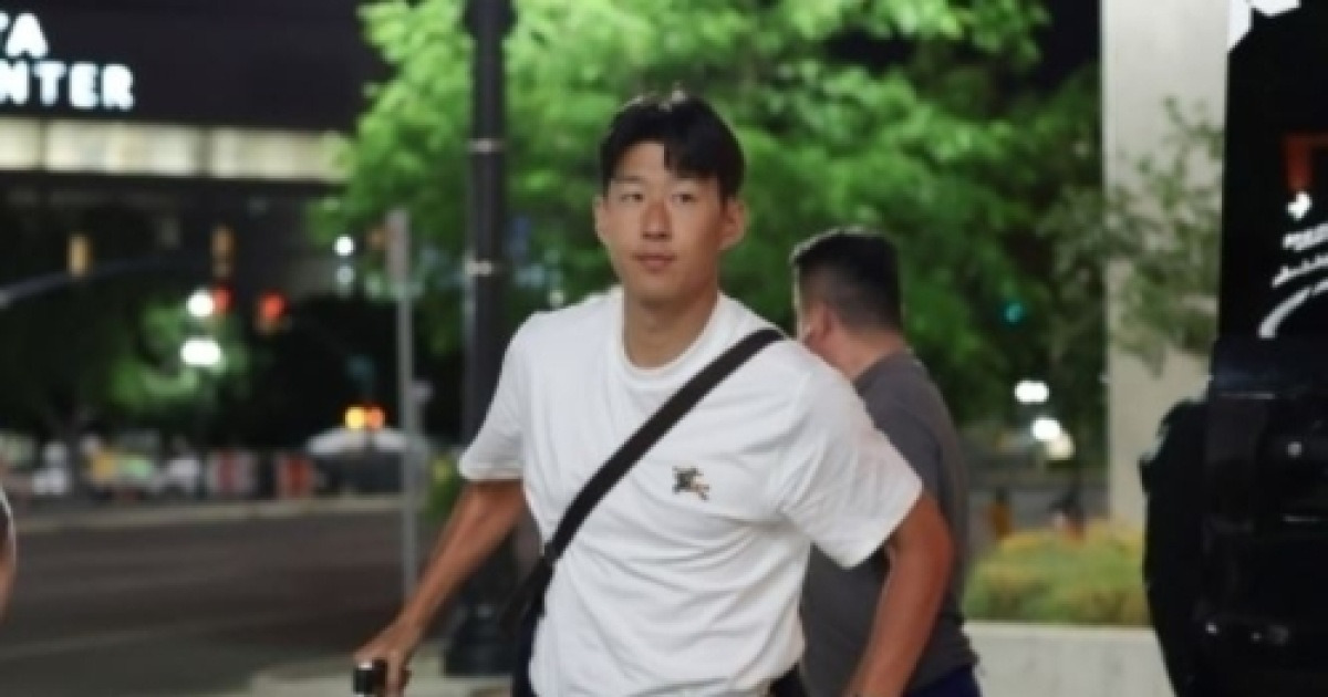 홍명보호 캠프 합류한 ‘캡틴 손’… “원형 탈모? 걱정 마세요”