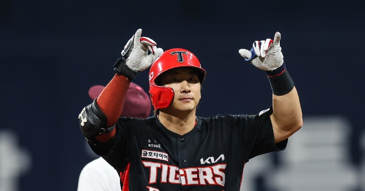 '이래서 KIA 5연승 했구나' 홈런→홈런→홈런→홈런 대폭발, 에이스는 150km 완벽투 뽐냈다 [고척 게임노트]