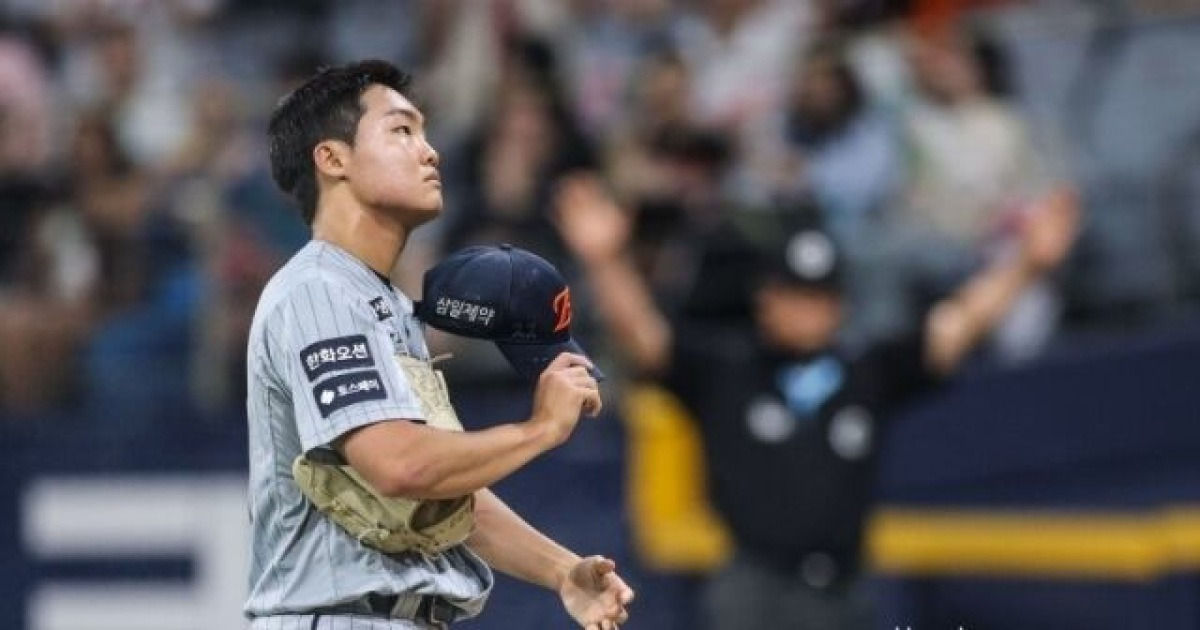 "마무리도 고민했는데" 20살 정우주 시련, 통한의 투런홈런에 눈물…ERA 7.54, 극복하고 일어날까