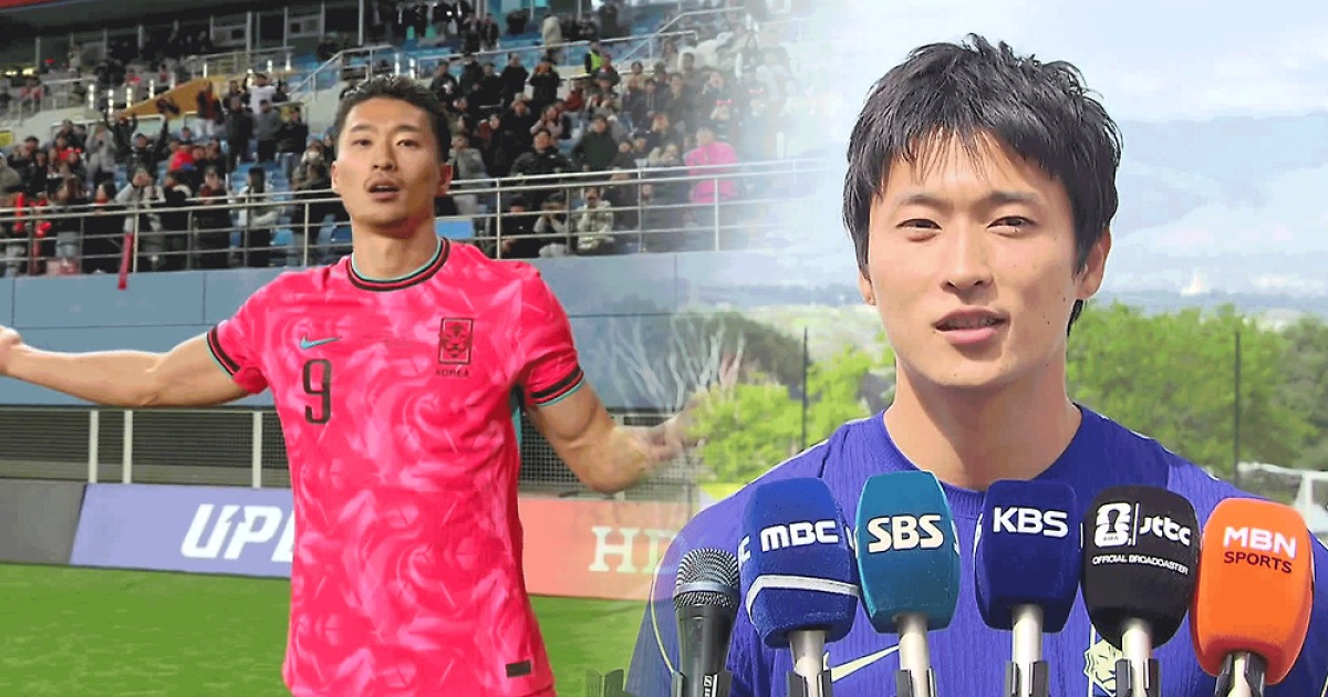 조규성 “이번엔 머리 대신 발로 골 넣을게요!”
