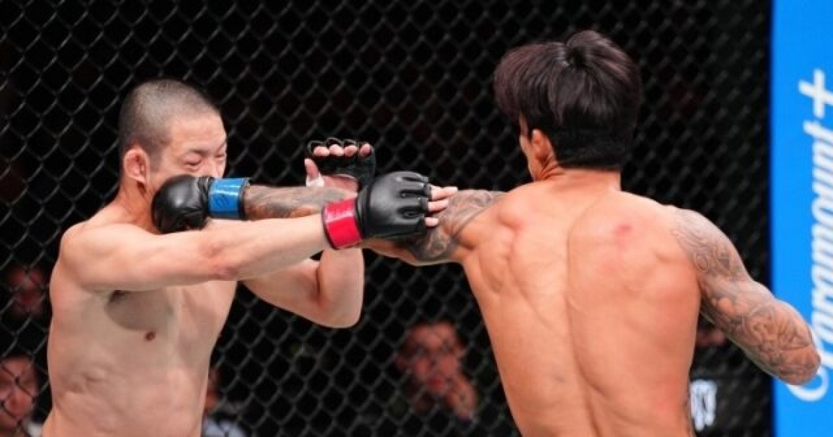 한일전 역전 서브미션 승리→'김동현 제자' 송영재, 'ROAD TO UFC 시즌5' 준결승 진출