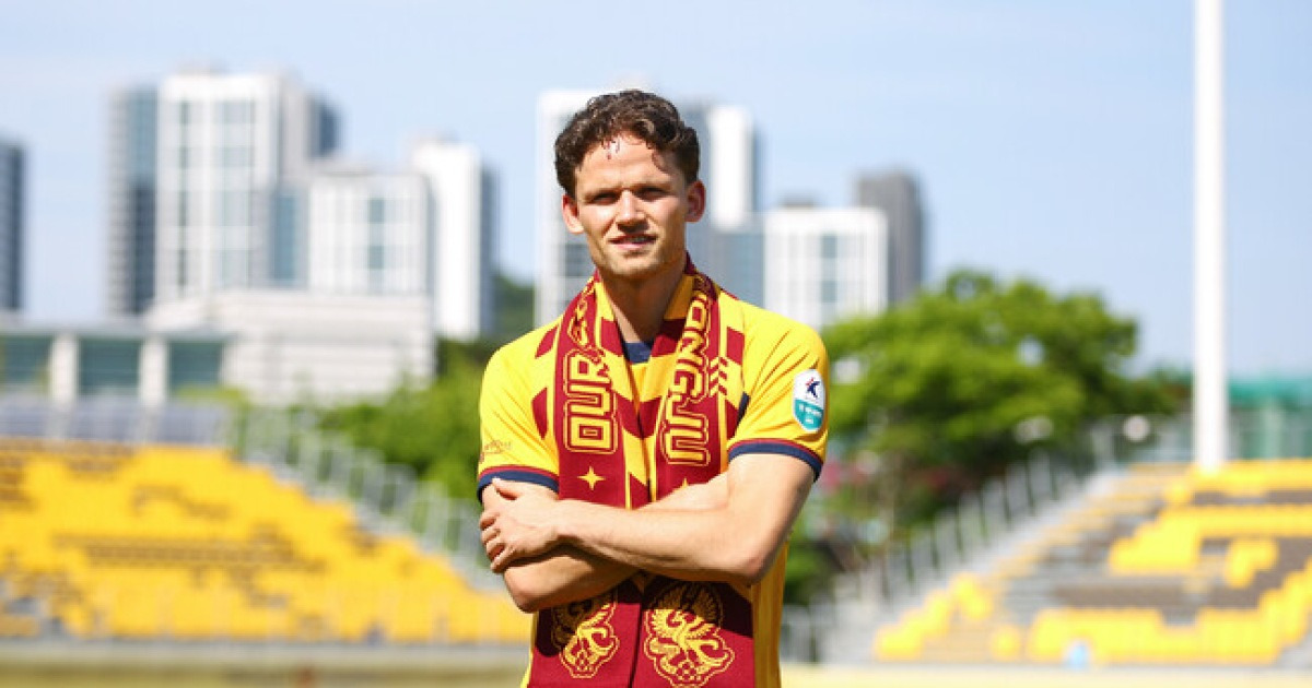 [오피셜] 광주FC 후반기 반등 서막…'네덜란드 철벽 센터백' 반 흐룬스벤 영입