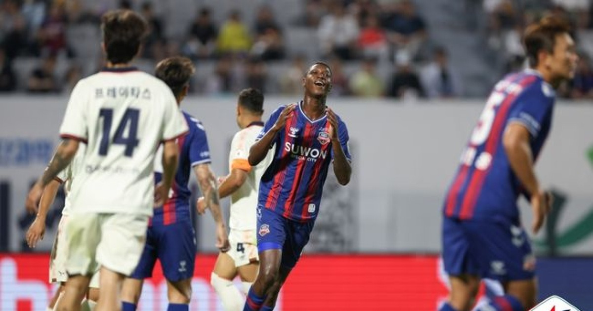 슈팅 26개에도 골 없었다...수원FC, '김민재 골 취소+골대 불운' 성남과 0-0 무승부→6위 제자리걸음[오!쎈 현장]
