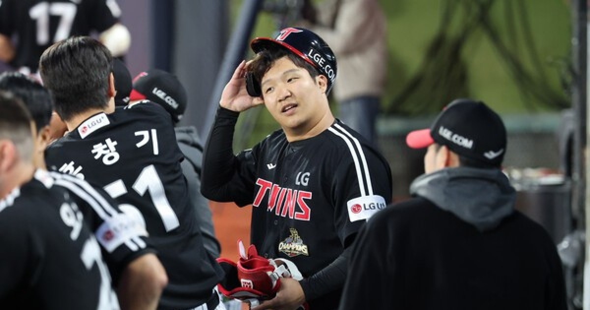 '선두 복귀' LG에 희소식 추가! 'WBC 영웅' 문보물 드디어 실전 나섰다…퓨처스 상무전서 1안타 1볼넷 1득점